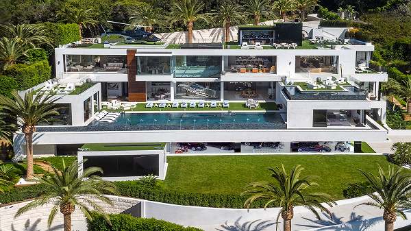 アメリカにて 約280億円の最も豪華な大豪邸が販売中 しかも高級車12台付だ 動画有 Creative Trend