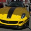 フェラーリ「599GTO」を800馬力のドリフトカーに魔改造。車高短&オーバーフェンダー