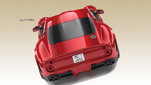 アレスデザインが 今度はフェラーリ 250gto ベースのスペシャルモデルを開発中 世界限定10台未満 価格は1 1億円以上 Creative Trend