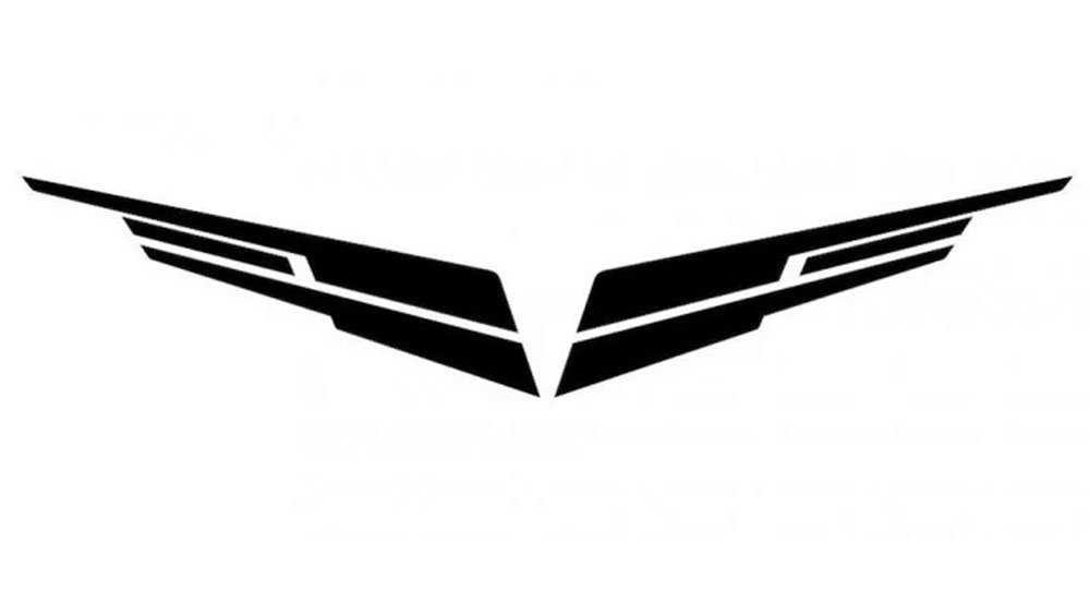 キャデラックのパフォーマンスサブブランド ブラックウィング のロゴが公開 但し 具体的にどこに表記されるかは不明 Creative Trend