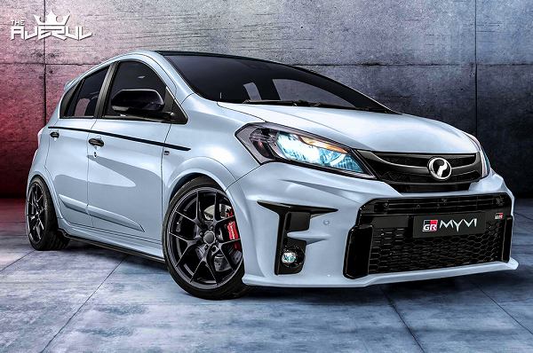 これは一体 マレーシアの自動車メーカー プロドゥアがトヨタ新型 Grヤリス にそっくりな過激ハッチバック Grマイヴィ を発表 Creative Trend