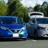 フルモデルチェンジ版・日産の新型ノートの開発車両が再び登場！発表に向けいよいよ最