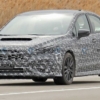フルモデルチェンジ版・スバル新型WRXの開発車両が久々スパイショット！フロントノー