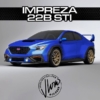 えっ、これがフルモデルチェンジ版・スバル新型インプレッサ22B STi？新型WRX S4顔で
