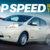 これは興味深い検証だ。中古の2012年式・日産リーフにて最高速で走り続けると「35km」