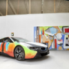 アートアカデミーの絵画教授が、BMW非公式の「i8」アートカーを作成。営利目的一切無