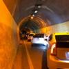 今日のプリウス…岡山県のトンネルをトヨタ「プリウス」達が完全封鎖…画像投稿者はシー